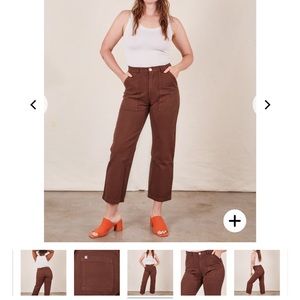 Big Bud Press Work Pant in Fudgesicle Brown, Size Medium